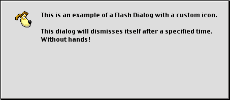 Flash Dialog